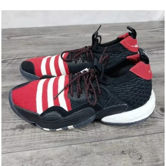 Adidas Trae Young 2 Meilin Chinese New Year Red Black Basketball Shoes Mens 12 - Picture 2 of 4